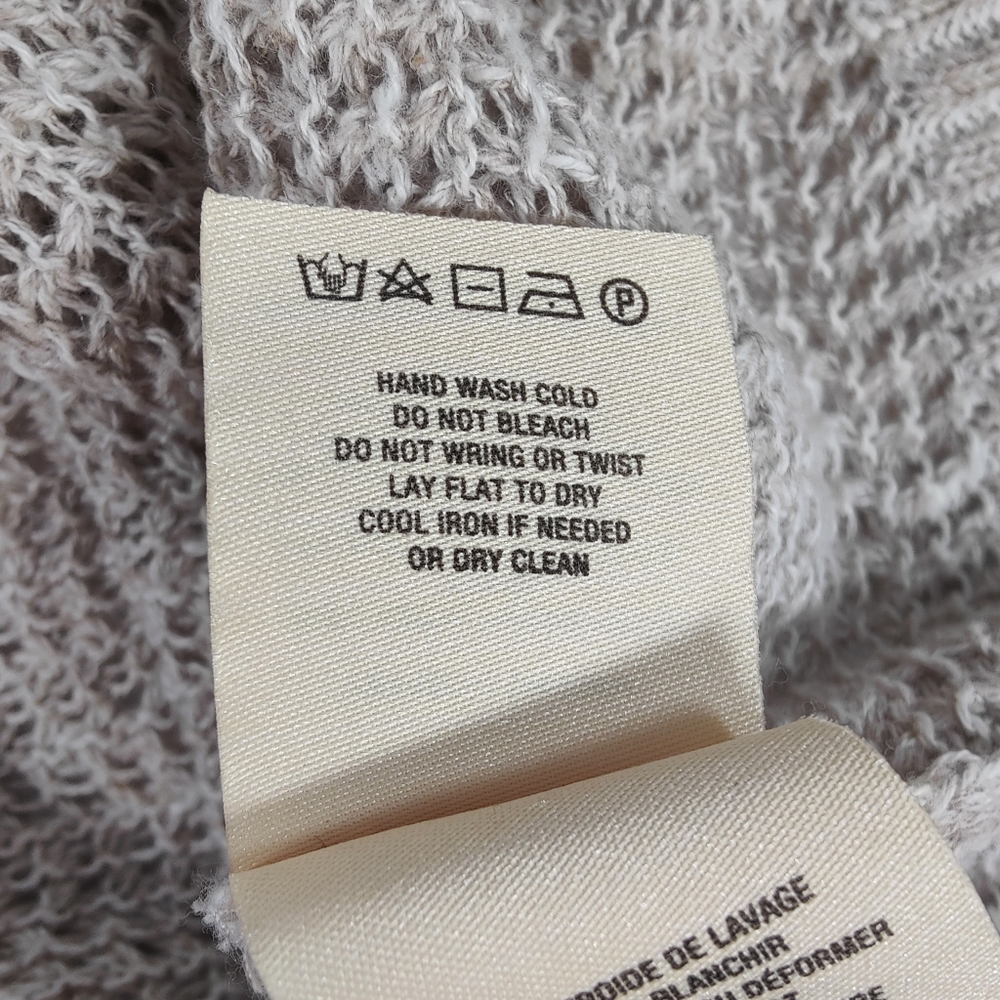 Moth for Anthropologie Tan and Orange Short Sleeve Sweater Size Small - Picture 5 of 7